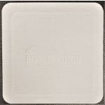 Beverly Hills Coaster 4" Square, White